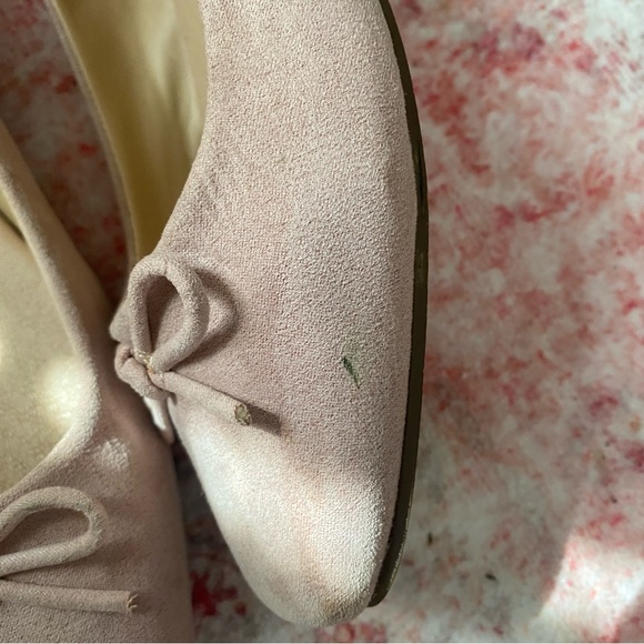 โญ๏ธ 3 for $15 or 5 for $25 Item - Blush Faux Suede Bow Ballet Flats - Picture 7 of 11